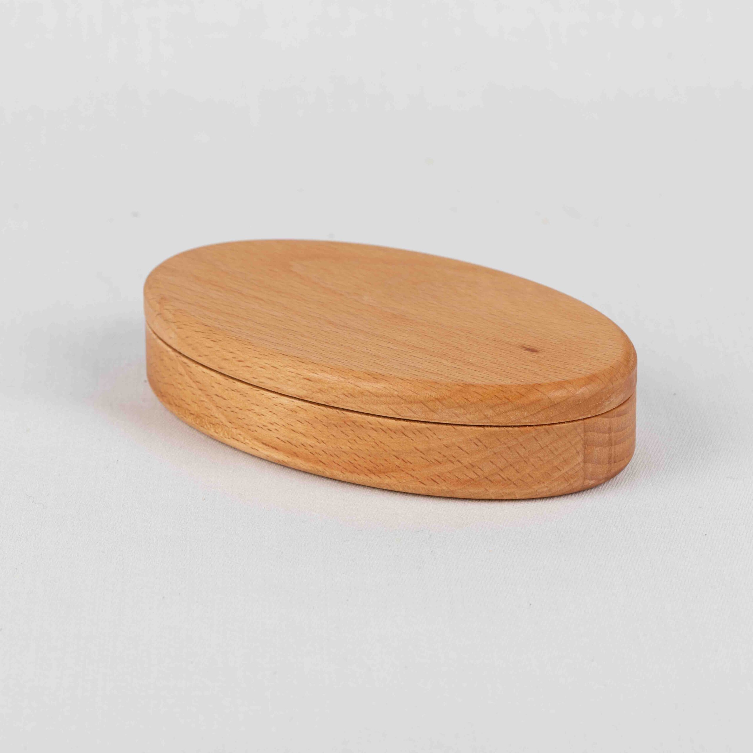 Holzdose oval groß