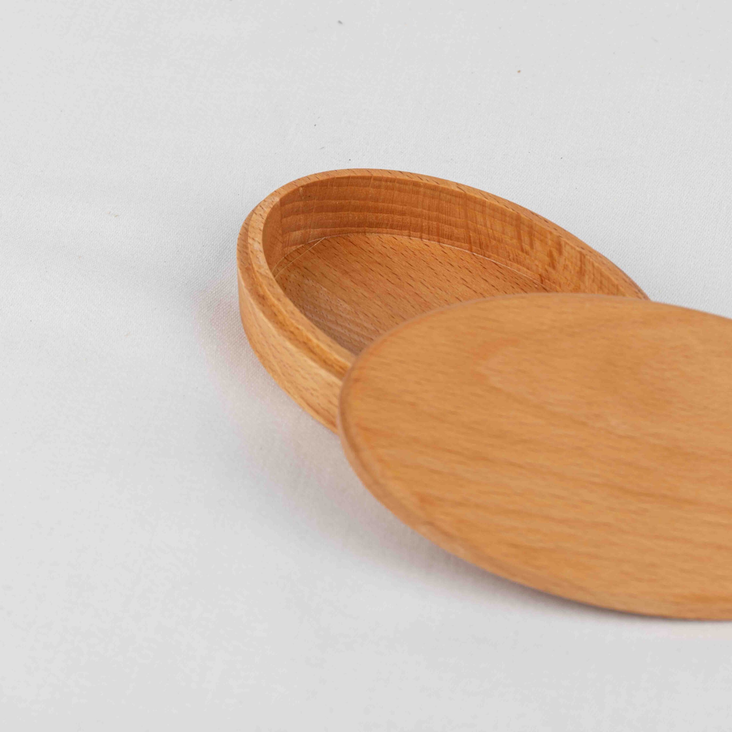 Holzdose oval groß – Bild 3