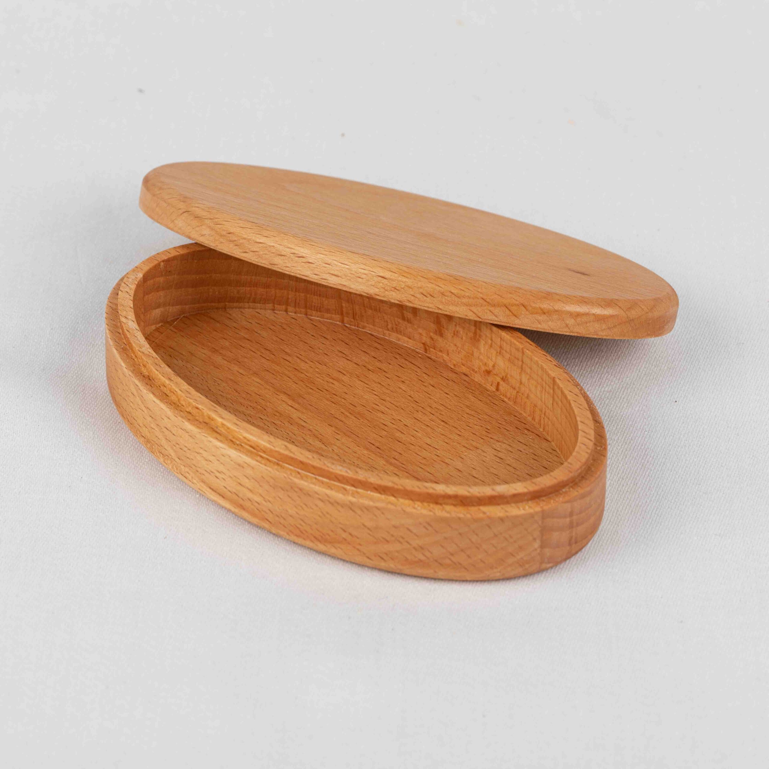 Holzdose oval groß – Bild 3